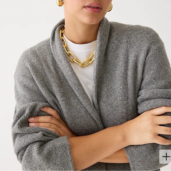 J.Crew Cocoon Sweater Blazer in Gray - Picture 3 of 9